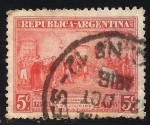 Stamps : America : Argentina :  DECLARACIÓN DE INDEPENDENCIA.