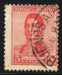 Stamps : America : Argentina :  General José de San Matín.