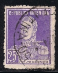 Stamps : America : Argentina :  General José de San Matín.