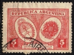 Stamps : America : Argentina :  CENTENARIO DE LA CONFERENCIA DE PAZ ARGENTINO-BRASILEÑA