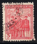 Stamps : America : Argentina :  Espíritu de Victoria (6 de septiembre de 1930).