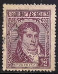 Stamps Argentina -  MANUEL BELGRANO