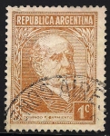 Stamps Argentina -  DOMINGO SARMIENTO