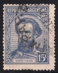 Stamps Argentina -  MARTIN GÜEMES.