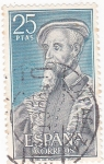 Stamps Spain -  ANDRES LAGUNA - Personajes españoles  (U)