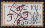 Stamps : Europe : Germany :  1992 500º Aniversario del nacimiento de Adam Riese - Ybert:1440