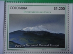 Stamps Colombia -  Departamento del cauca - Parque Nacional Natural Purecé -(2/12)