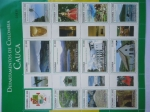 Stamps : America : Colombia :  DEPARTAMENTOS DE COLOMBIA- EL CAUCA -