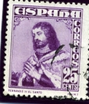 Stamps Spain -  Fernando III El Santo
