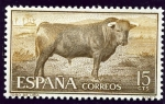 Stamps Spain -  Toros de lidia