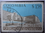 Stamps Colombia -  Pontificia Universidad Javeriana - 350 Aniversarios, 1623-1973