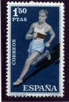 Stamps : Europe : Spain :  Atletismo