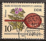 Sellos de Europa - Alemania -   Colección de Historia Médica de Karl Sudhoff,instituto en Leipzig-DDR. 