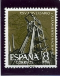 Stamps : Europe : Spain :  Industria minera