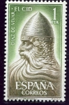 Stamps : Europe : Spain :  Escultura de Juan Cristobal