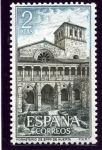 Stamps : Europe : Spain :  Claustro Monasterio de Santa María de Huerta