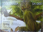 Stamps : America : Colombia :  América-Upaep- Mitos y Leyendas- ¨EL Hojarasquín¨(2/2)