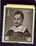Stamps : Europe : Spain :  Autorretrato (Francisco de Zurbarán)