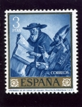 Sellos de Europa - Espaa -  Apoteosis de Santo Tomás de Aquno (Francisco de Zurbarán)