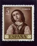 Stamps Spain -  La Virgen niña (Francisco de Zurbarán)