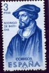 Stamps Spain -  Rodrigo de Bastidas (Forjadores de América)