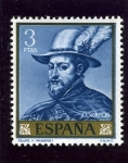 Stamps Spain -  Felipe II (Pedro Pablo Rubens)