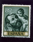 Stamps : Europe : Spain :  San Cristobal (José de Ribera "El Españoleto)