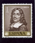 Stamps : Europe : Spain :  Autorretrato (José de Ribera "El Españoleto)