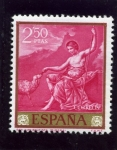 Stamps Spain -  San Juan (José de Ribera 