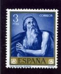 Stamps Spain -  San Onofre (José de Ribera 