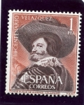 Sellos del Mundo : Europa : Espa�a : Conde Duque de Olivares (III Centenario Muerte de Velázquez)