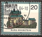 Sellos de Europa - Alemania -  Castillo de Kriebstein en DDR.