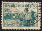 Stamps Argentina -  1º CONGRESO PANAMERICANO DE LA VIVIENDA POPULAR.
