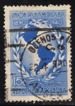 Stamps : America : Argentina :  50 ANIVERSARIO DE LA UNION PANAMERICANA