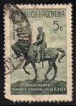 Stamps America - Argentina -  MONUMENTO A JULIO ROCA.