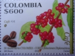 Stamps America - Colombia -  CAFÉ - 50 Aniversario Colombia - Corea- Relaciones Diplomáticas.(1/2)