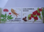 Stamps Colombia -  50 Aniversario Colombia-Corea- Relaciones Diplomáticas.