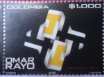 Stamps Colombia -  OMAR RAYO (1928-2010) - Escultura (2de3)