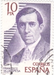 Stamps Spain -  FRANCISCO VILLAESPESA - Personajes españoles  (U)