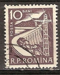 Stamps Romania -  Tren Diesel.