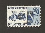 Stamps United States -  50 aniv. Sufragio femenino
