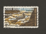 Stamps United States -  100 aniv. Expedición de John Wesley