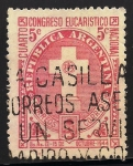 Stamps : America : Argentina :  IV ONGRESO EUCARISTICO NACIONAL.