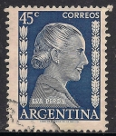 Stamps Argentina -  EVA PERON