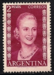 Stamps Argentina -  EVA PERON
