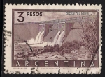 Stamps : America : Argentina :  DIQUE “EL NIHUIL”