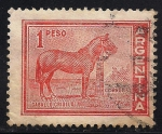 Stamps : America : Argentina :  CABALLO CRIOLLO.