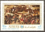 Stamps United Arab Emirates -  FUERZAS  NAPOLEÒNICAS  CRUZAN  LOS  ALPES
