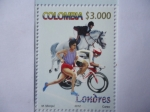 Stamps Colombia -  Juegos Olímpicos de Londres 2012- (2de4)