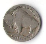 monedas del Mundo : America : Estados_Unidos :  BUFALO-INDIO - USA (CARA FRONTAL)